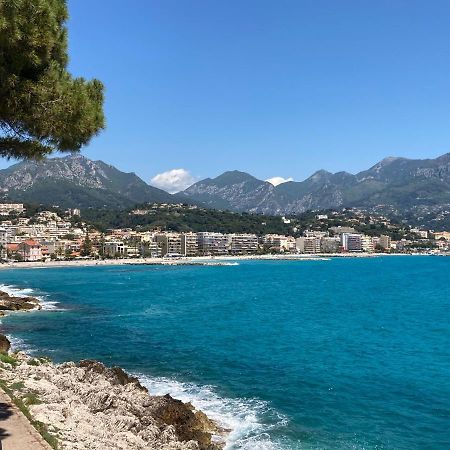 Appartement 4 Pers A 50M De La Plage, Avec Piscine Roquebrune-Cap-Martin Eksteriør bilde