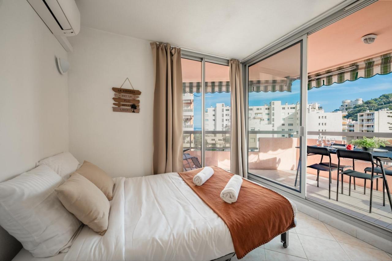 Appartement 4 Pers A 50M De La Plage, Avec Piscine Roquebrune-Cap-Martin Eksteriør bilde