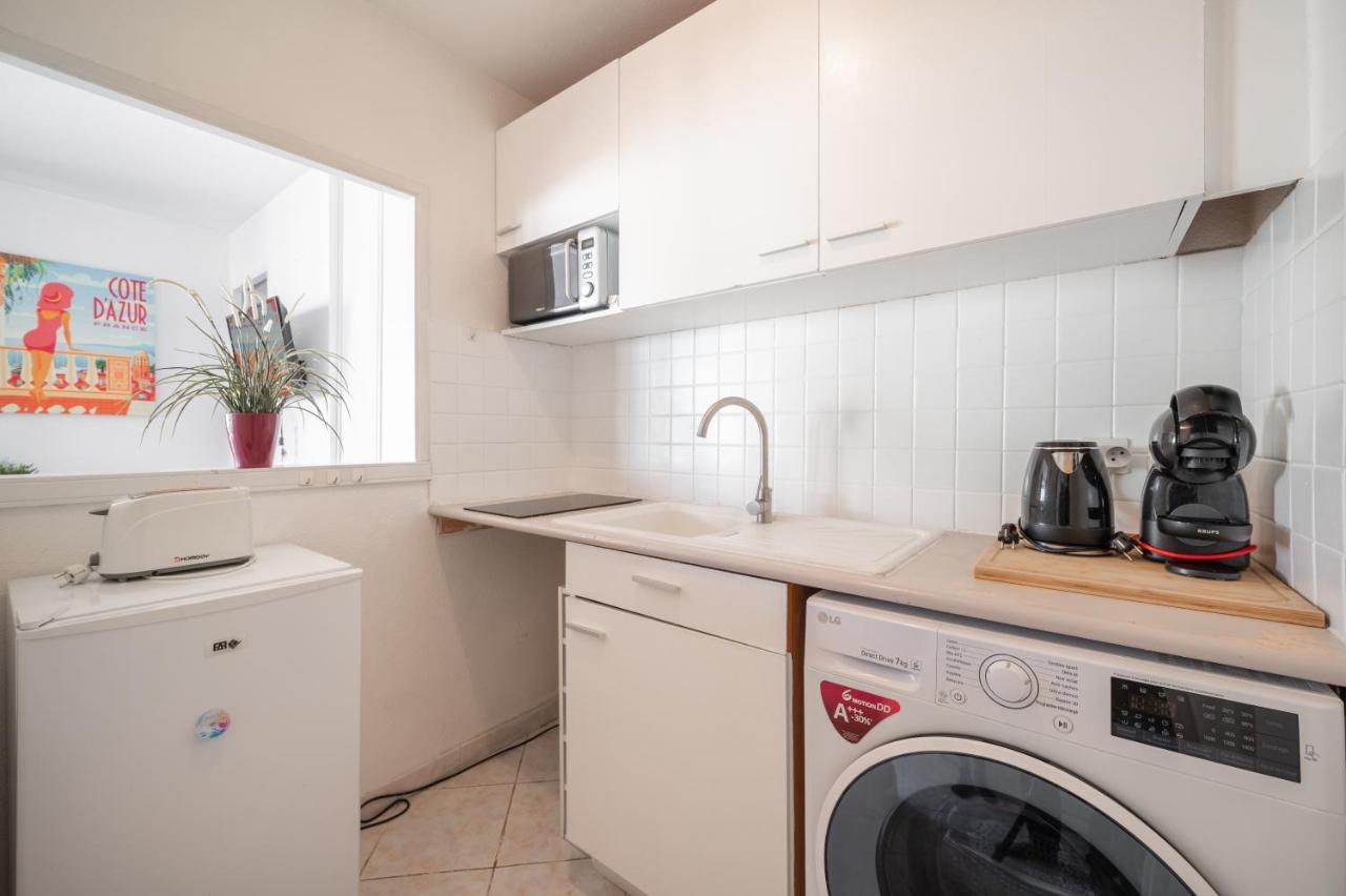 Appartement 4 Pers A 50M De La Plage, Avec Piscine Roquebrune-Cap-Martin Eksteriør bilde